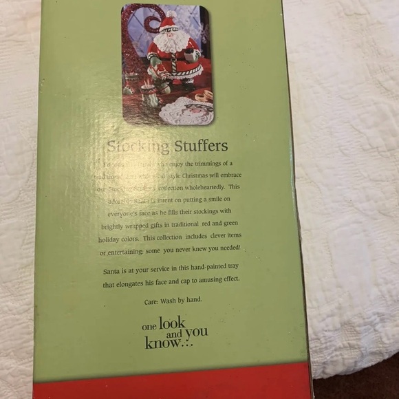 Fritz and Floyd Christmas Santa serving plate - Picture 2 of 9